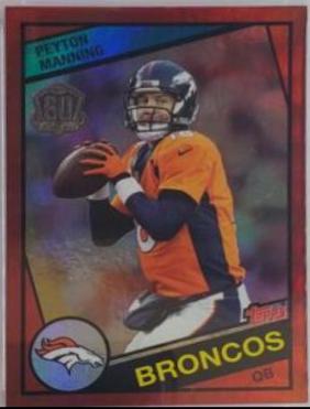 Peyton Manning [Red Border] #T60-PM