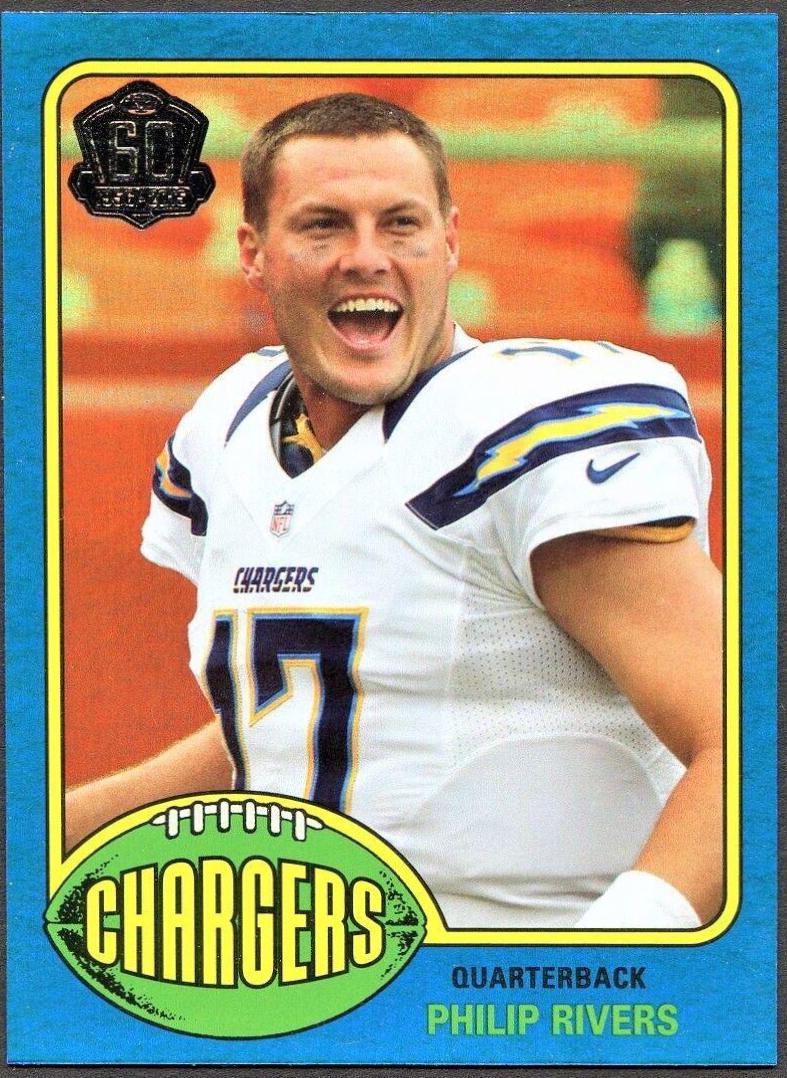 Philip Rivers [Blue Border] #T60-PR