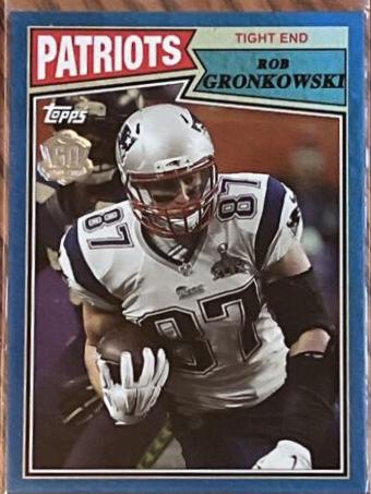 Rob Gronkowski [Blue Border] #T60-RG