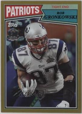 Rob Gronkowski [Gold Border] #T60-RG