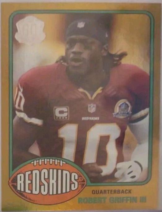 Robert Griffin III [Gold Border] #T60-RGR