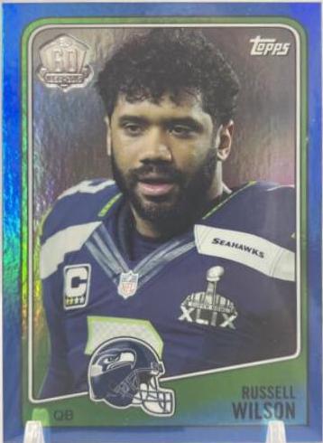 Russell Wilson [Blue Border] #T60-RW
