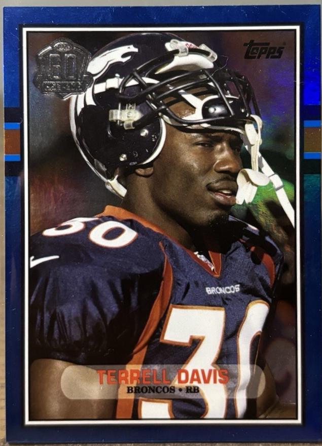 Terrell Davis [Blue Border] #T60-TD