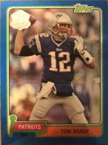 Tom Brady [Blue Border] #T60-TB