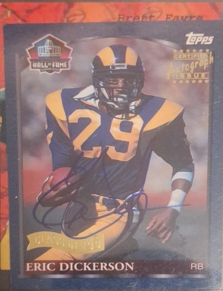 Eric Dickerson [86 Topps Blue] #78