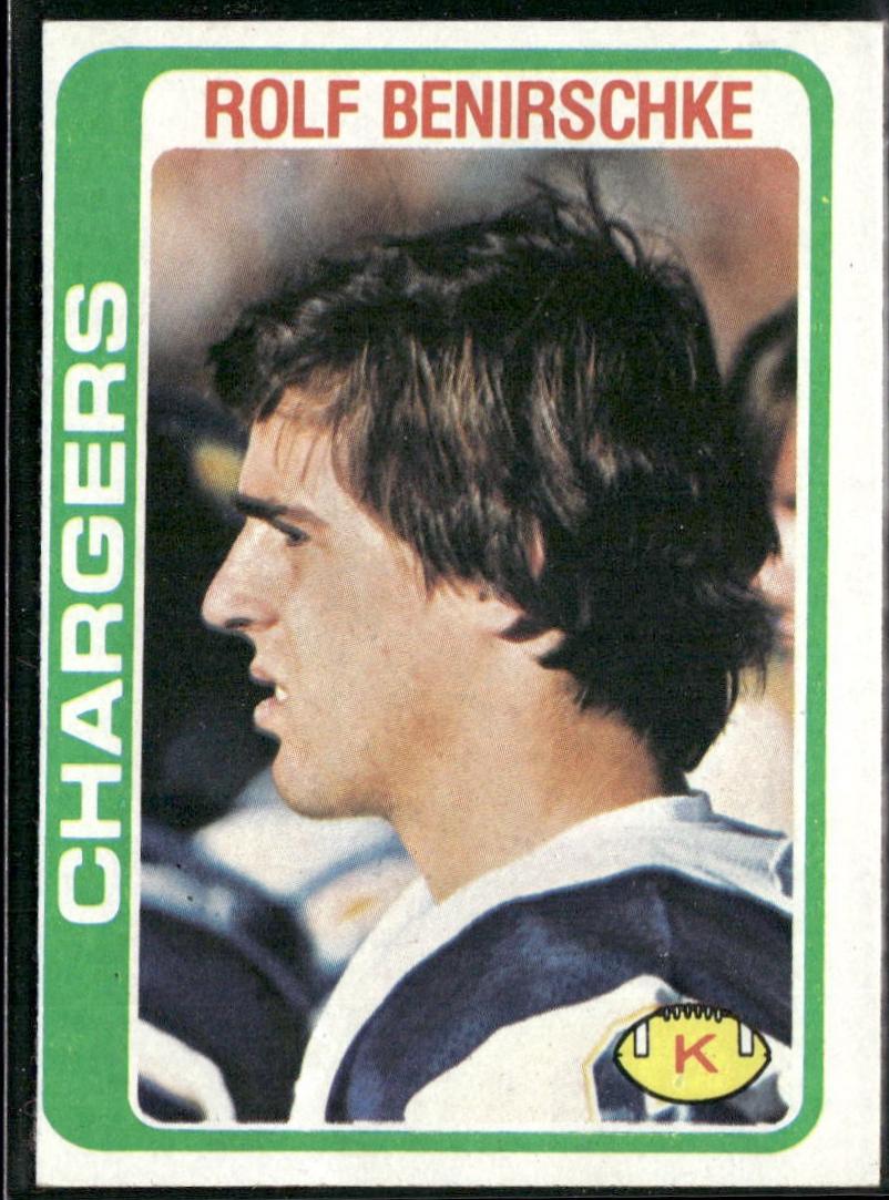 Rolf Benirschke [78 Topps Red] #122