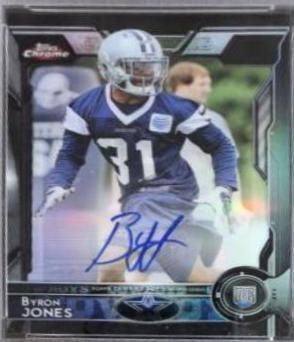 Byron Jones [Autograph Black Refractor] #201
