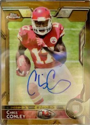 Chris Conley [Autograph Gold Refractor] #159