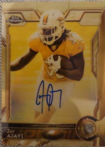 Jay Ajayi [Hunched Autograph Gold Refractor] #120