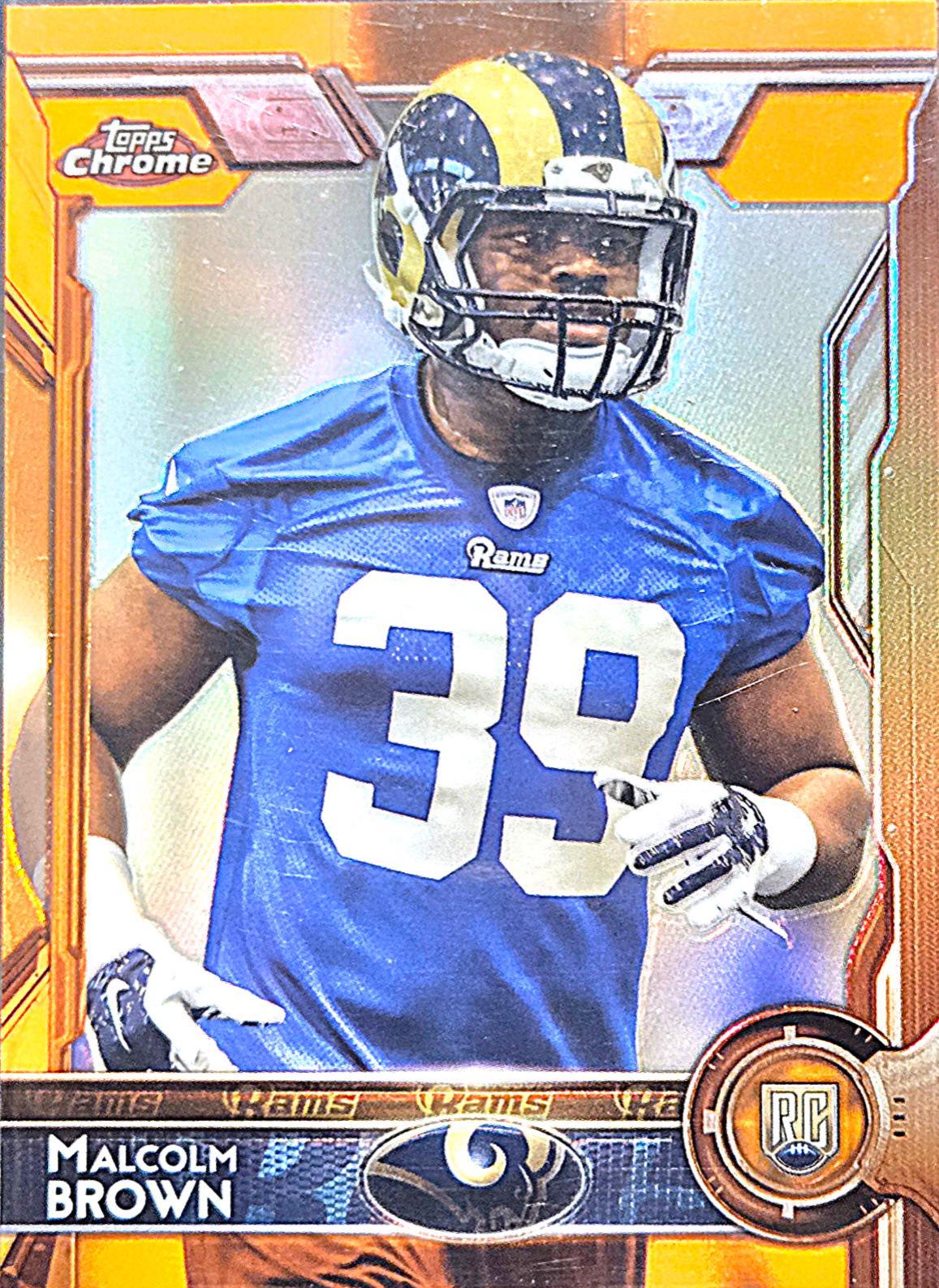 Malcolm Brown [Orange Refractor] #184