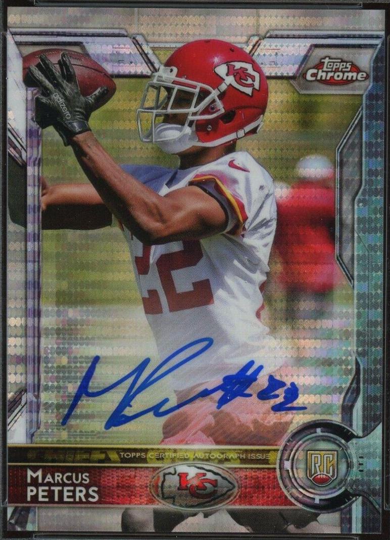 Marcus Peters [Autograph Pulsar Refractor] #124