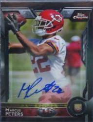 Marcus Peters [Black Refractor] #124