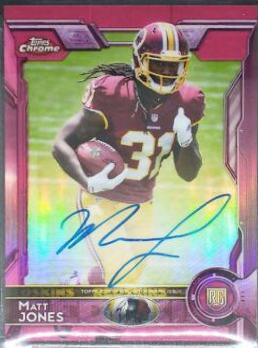 Matt Jones [Autograph Pink Refractor] #153