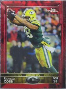 Randall Cobb [Diving Red Refractor] #34