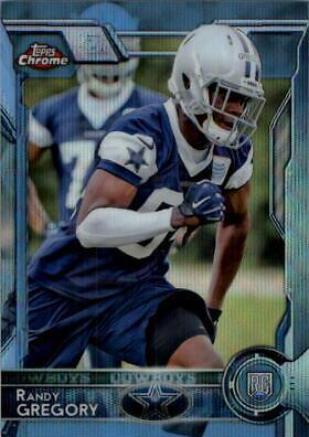 Randy Gregory [Blue Wave Refractor] #114