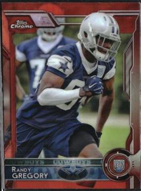 Randy Gregory [Red Refractor] #114