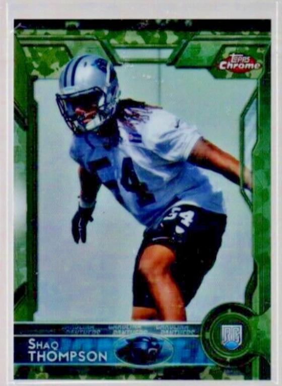 Shaq Thompson [Green Refractor] #116