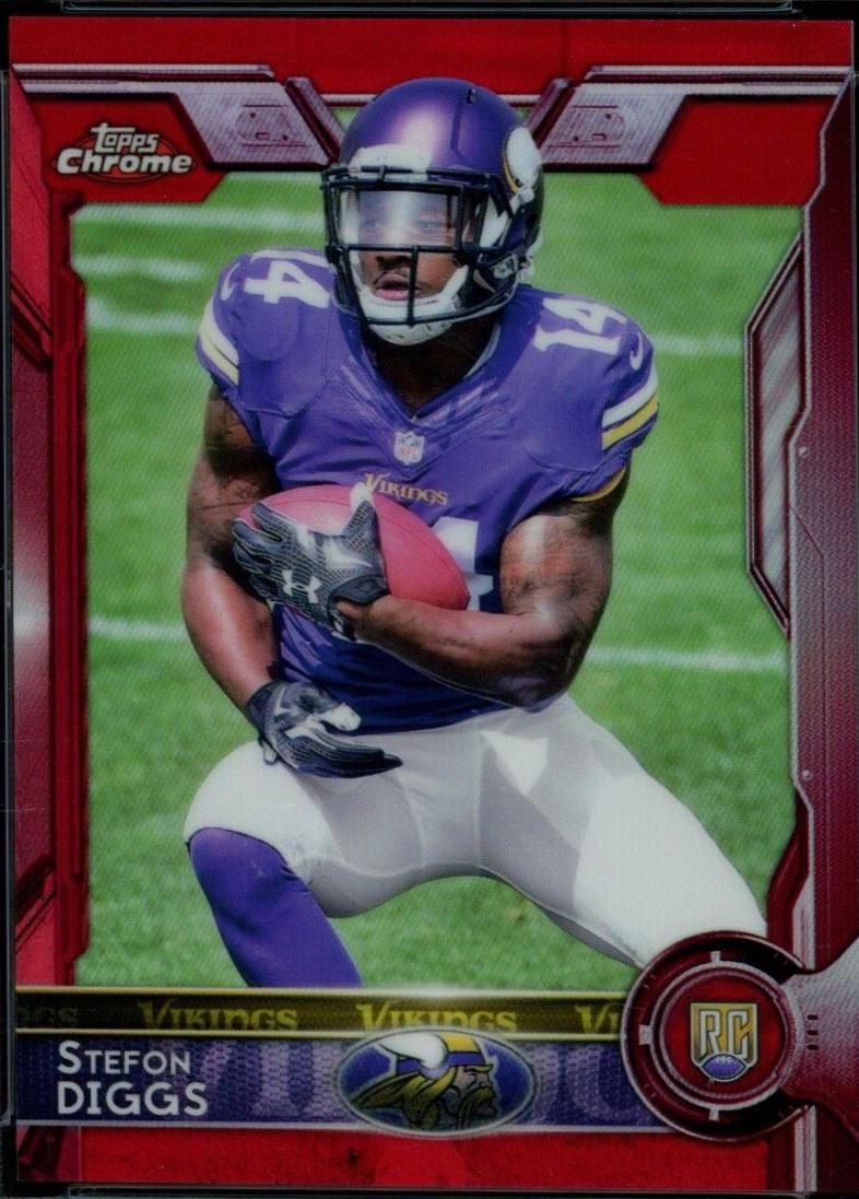 Stefon Diggs [Red Refractor] #148