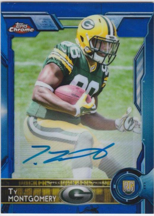 Ty Montgomery [Autograph Refractor] #119