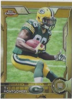Ty Montgomery [Gold Refractor] #119