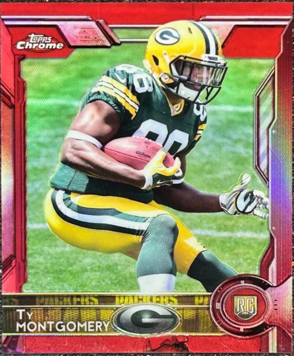 Ty Montgomery [Red Refractor] #119