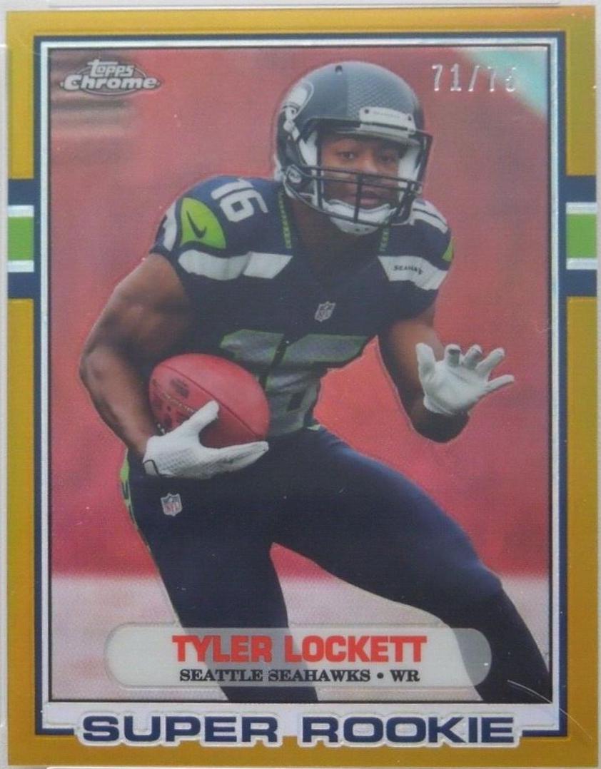Tyler Lockett [Gold Refractor] #89-TL
