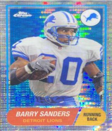 Barry Sanders [Pulsar Refractor] #T60-BS