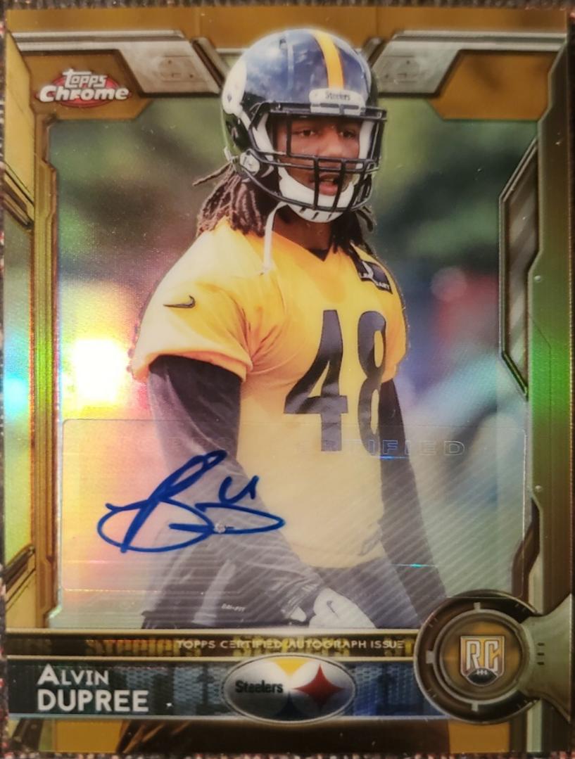 Alvin Dupree [Autograph Gold Refractor] #157