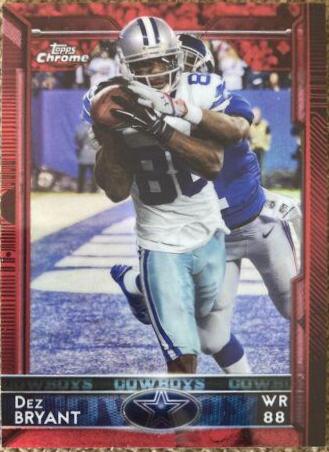 Dez Bryant [Red Refractor] #16