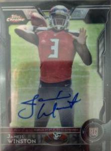 Jameis Winston [Throwing Autograph Black Refractor] #200