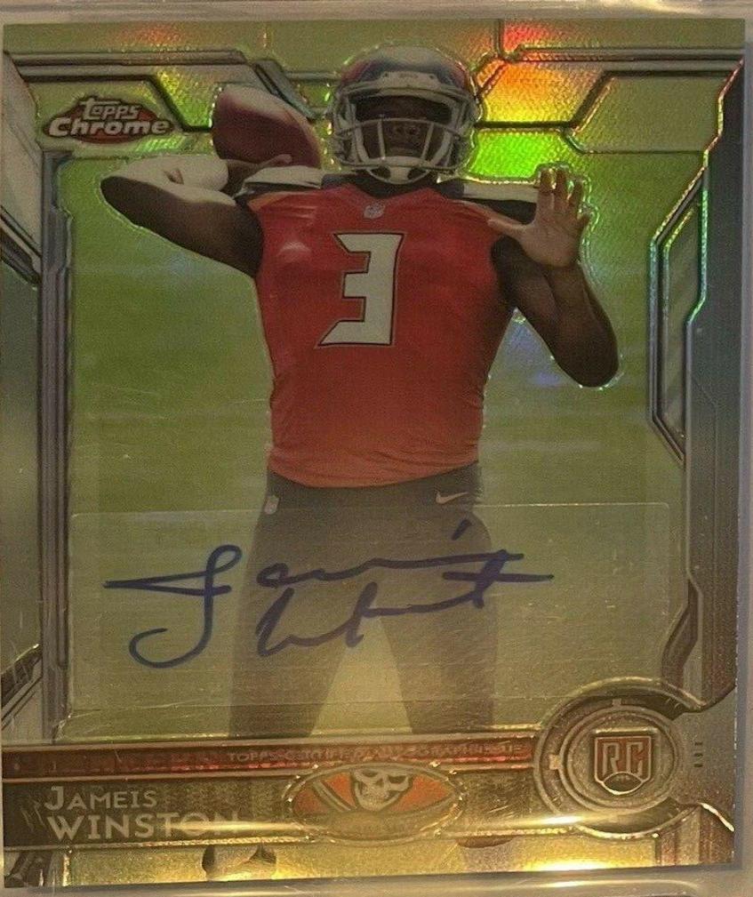 Jameis Winston [Throwing Autograph Red Refractor] #200