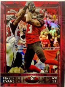 Mike Evans [Red Jersey Gold Refractor] #46