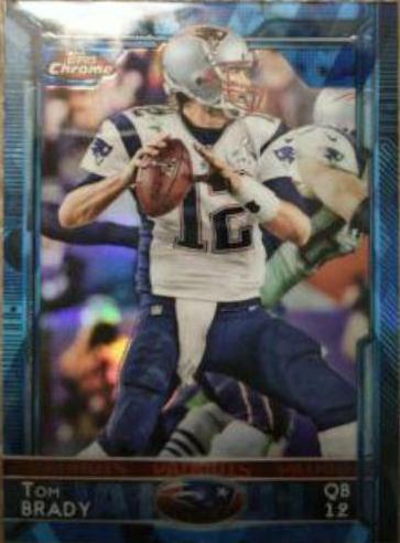 Tom Brady [Blue Refractor] #50