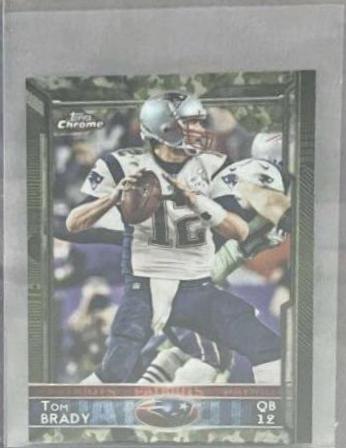 Tom Brady [Camo Refractor] #50