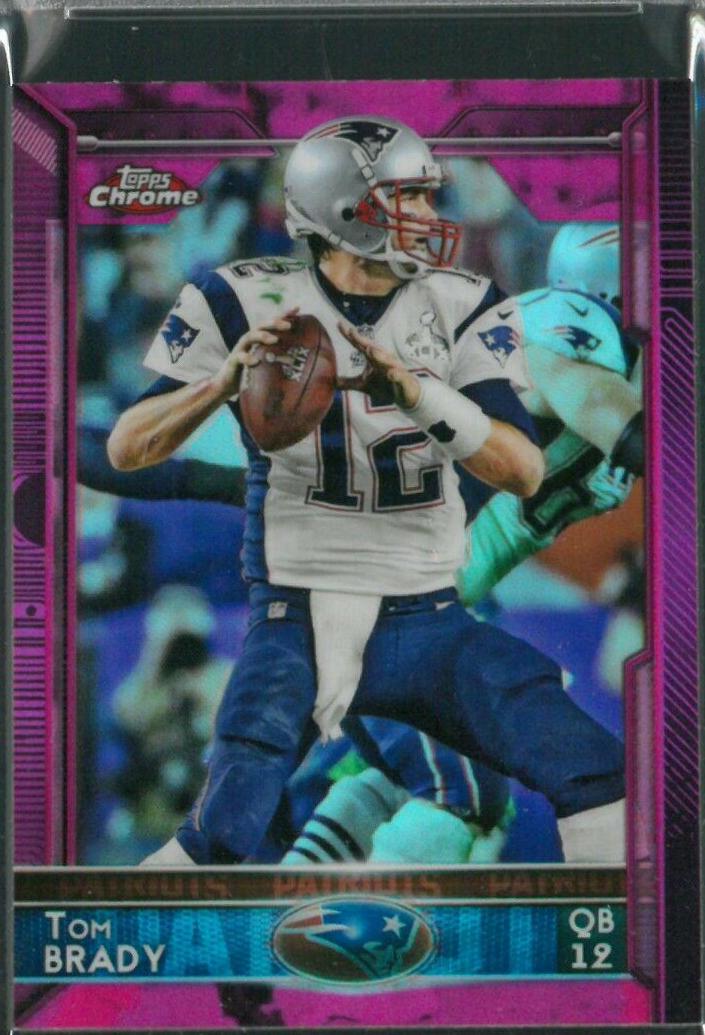 Tom Brady [Pink Refractor] #50