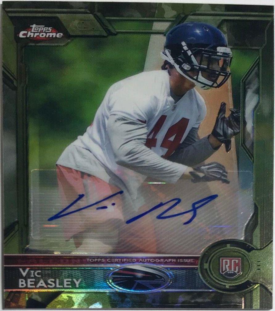 Vic Beasley [Autograph Refractor] #101