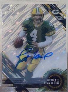 Brett Favre [Autograph Clouds Diffractor] #72