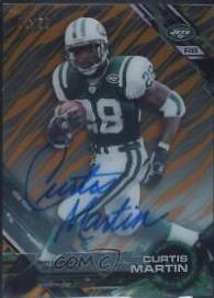 Curtis Martin [Autograph Clouds Diffractor] #42