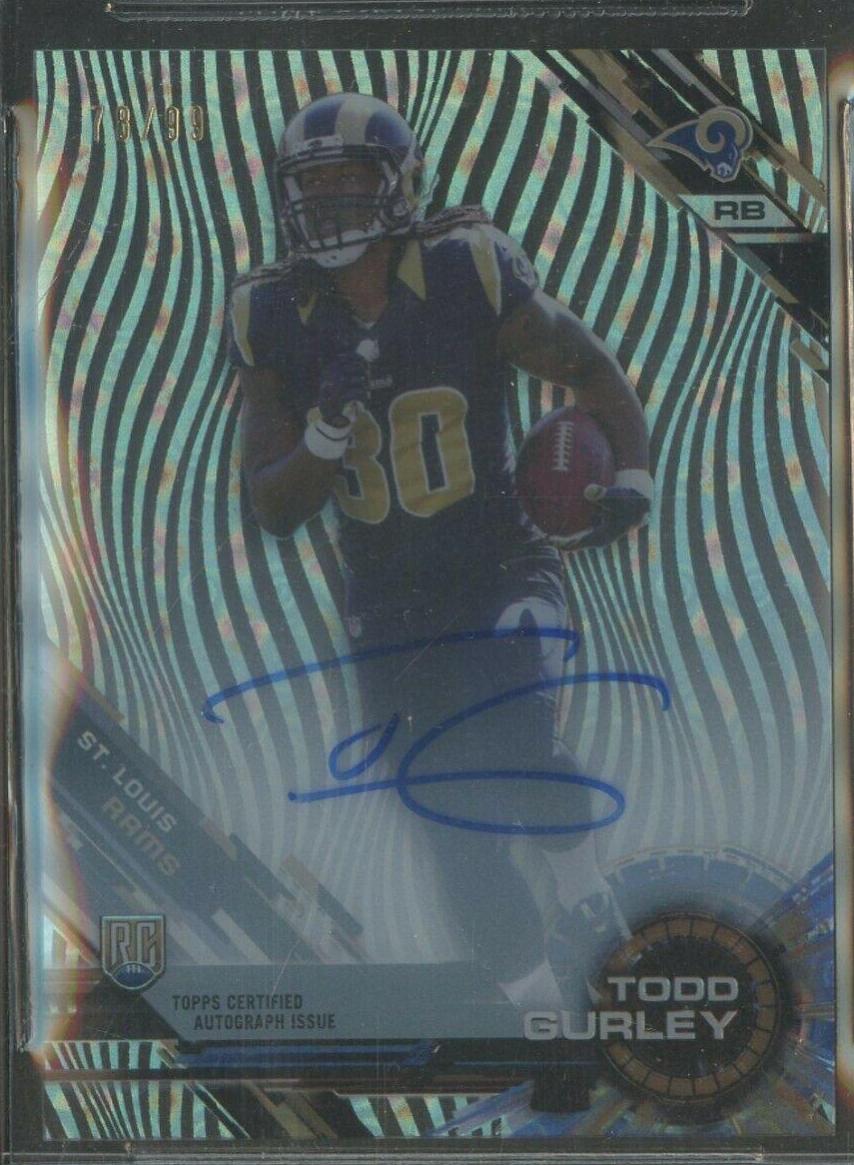 Todd Gurley [Autograph Tidal Diffractor] #108