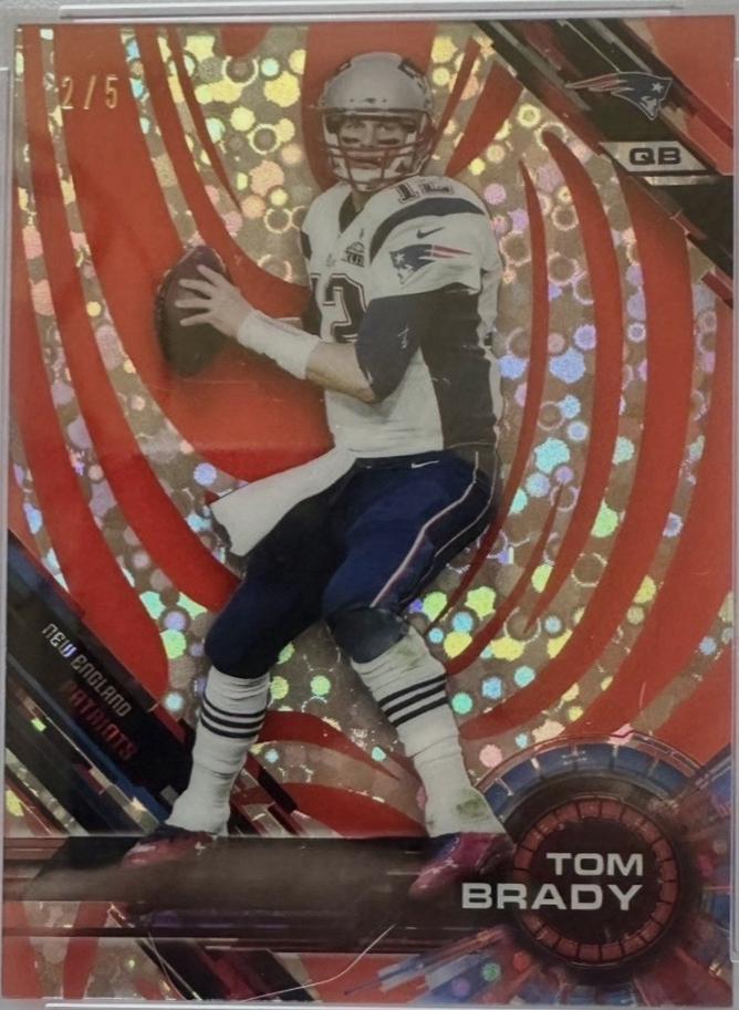 Tom Brady [Grass Red Orbit Diffractor] #1