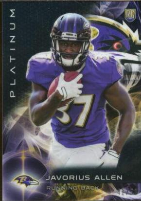 Javorius Allen [Black Refractor] #133