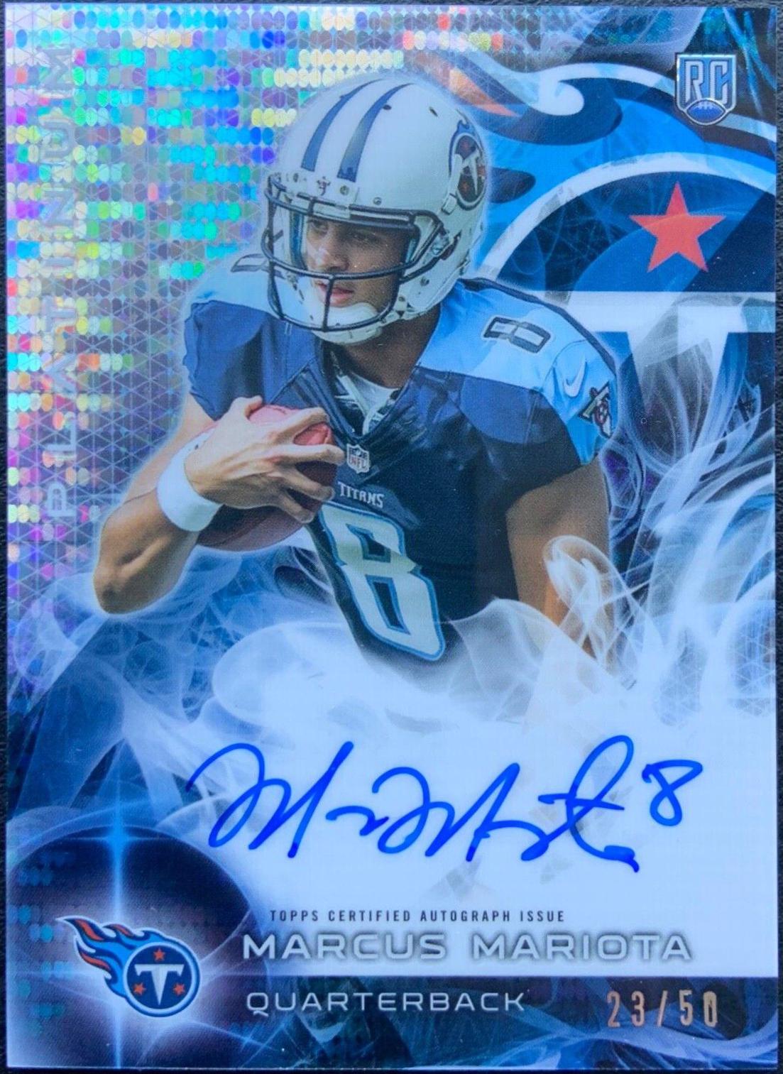 Marcus Mariota [Pulsar Refractor] #125