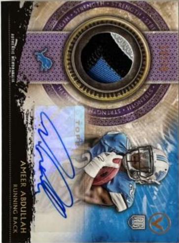 Ameer Abdullah [Autograph Strength] #47