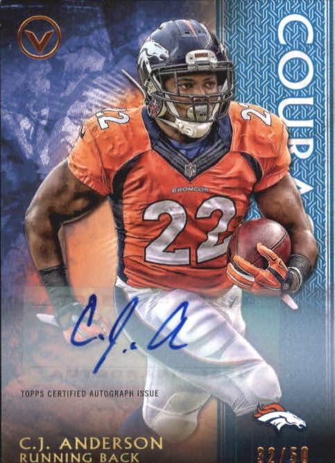 C.J. Anderson [Autograph Courage] #115