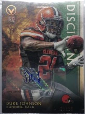 Duke Johnson [Autograph Discipline] #41