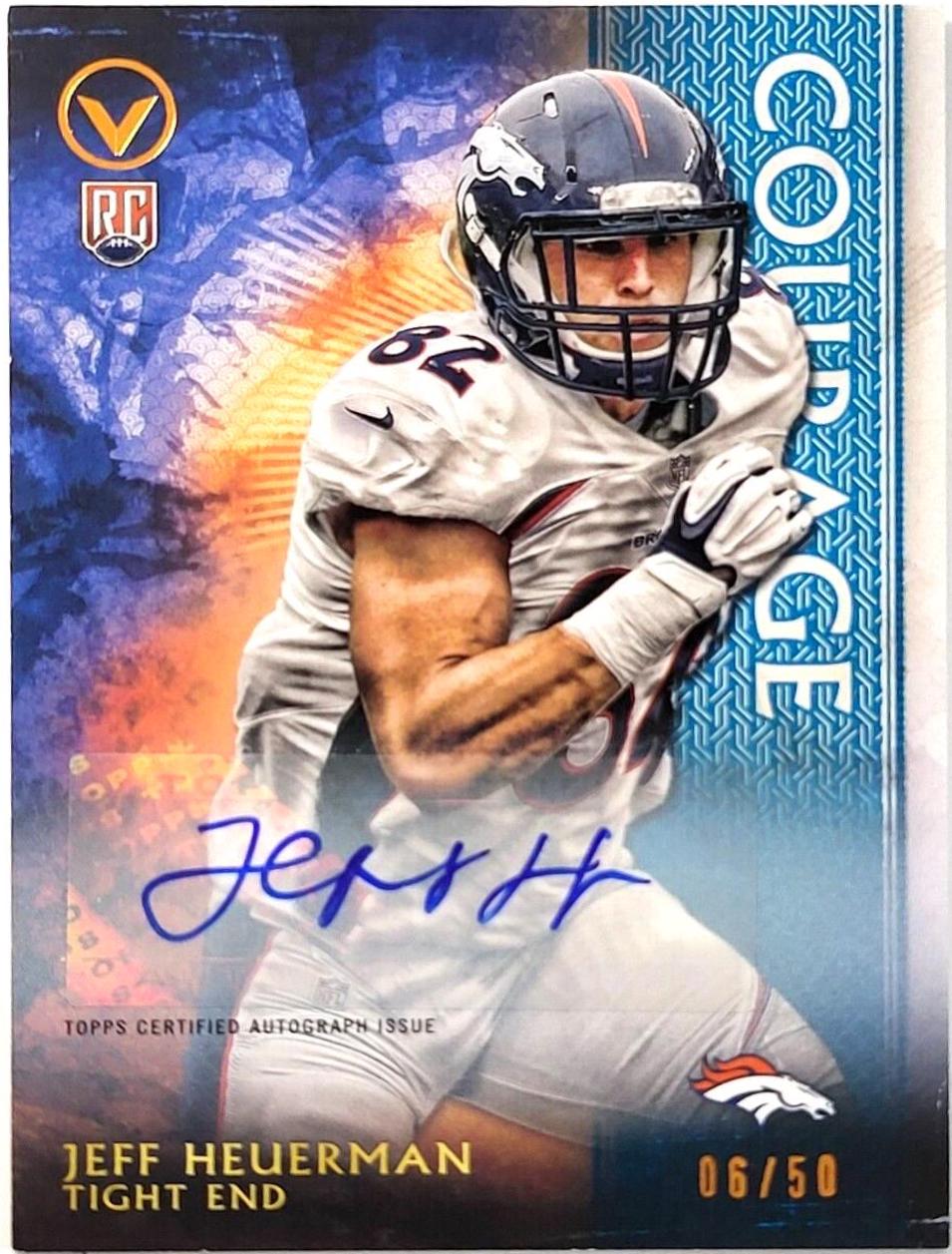Jeff Heuerman [Autograph Courage] #110