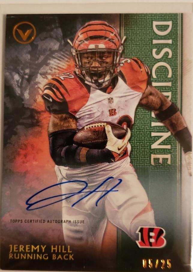 Jeremy Hill [Autograph Discipline] #145