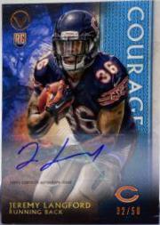 Jeremy Langford [Autograph Courage] #101