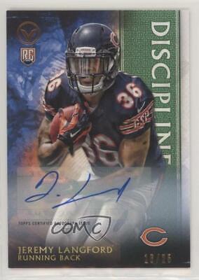 Jeremy Langford [Autograph Discipline] #101