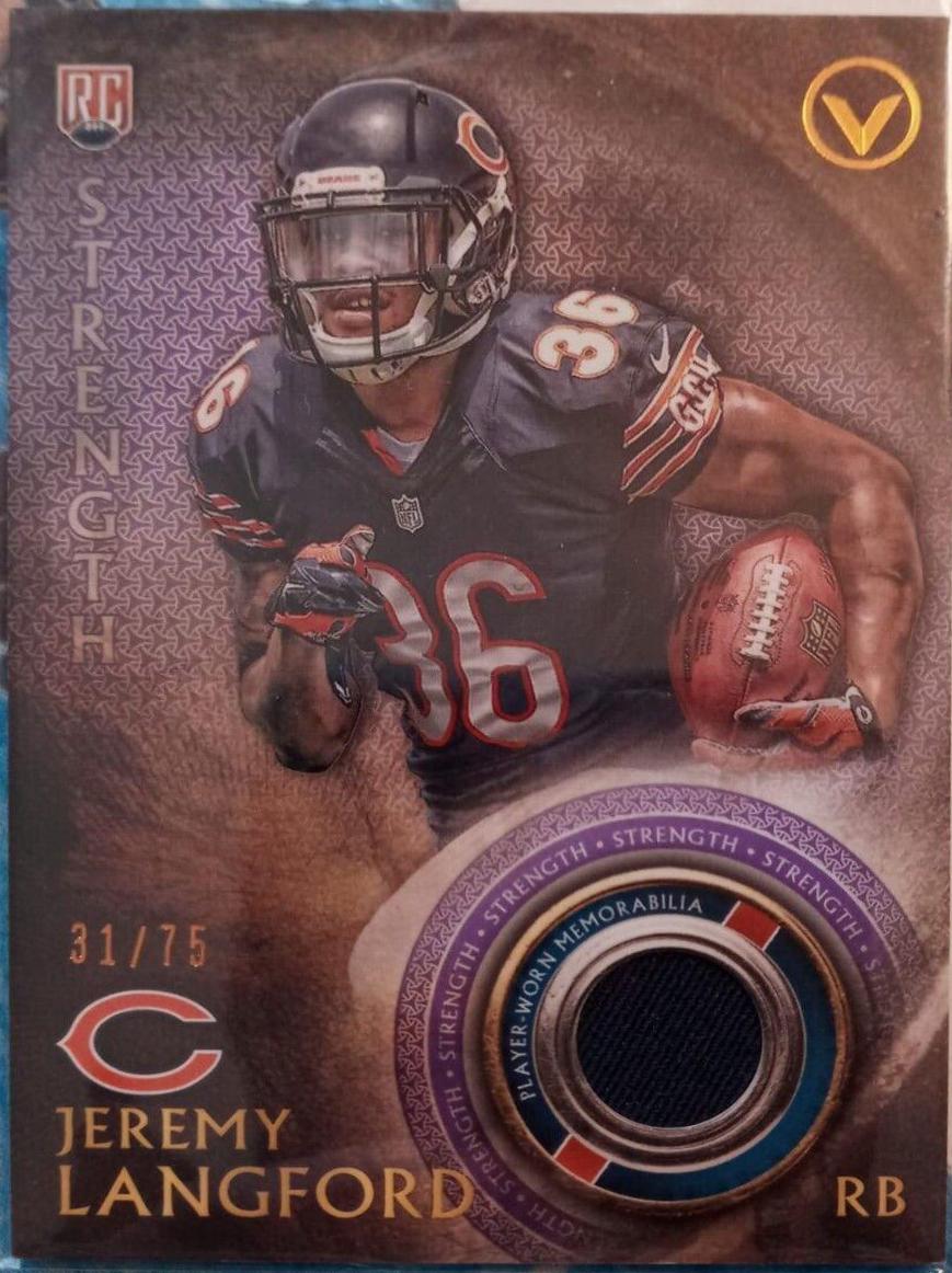 Jeremy Langford [Autograph Strength] #101